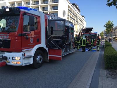 Bild vergrößern: Scharbeutz Presse 07.05.2016 Feuer im Hotel 
