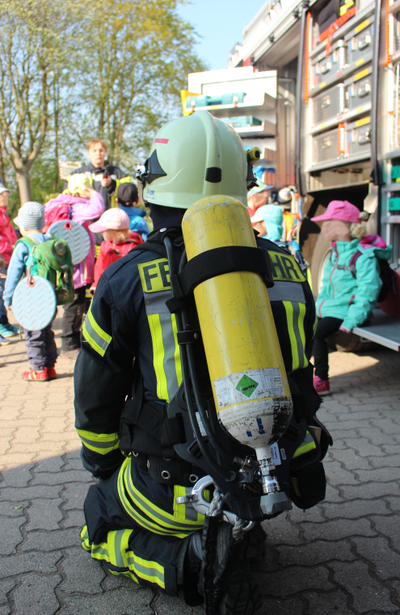 Bild vergr��ern: Kindergarten Haffkrug Brandschutzerziehung 11.-13.05.2016