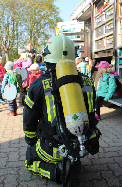 Bild vergrern: Kindergarten Haffkrug Brandschutzerziehung 11.-13.05.2016
