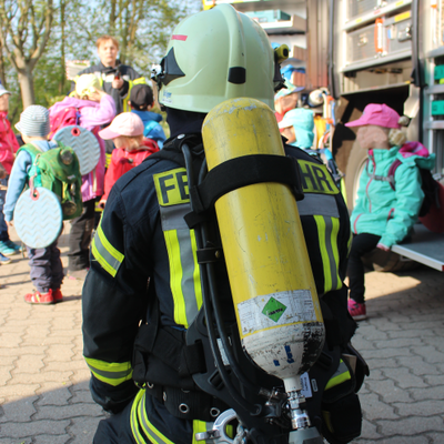 Bild vergr��ern: Kindergarten Haffkrug Brandschutzerziehung 11.-13.05.2016