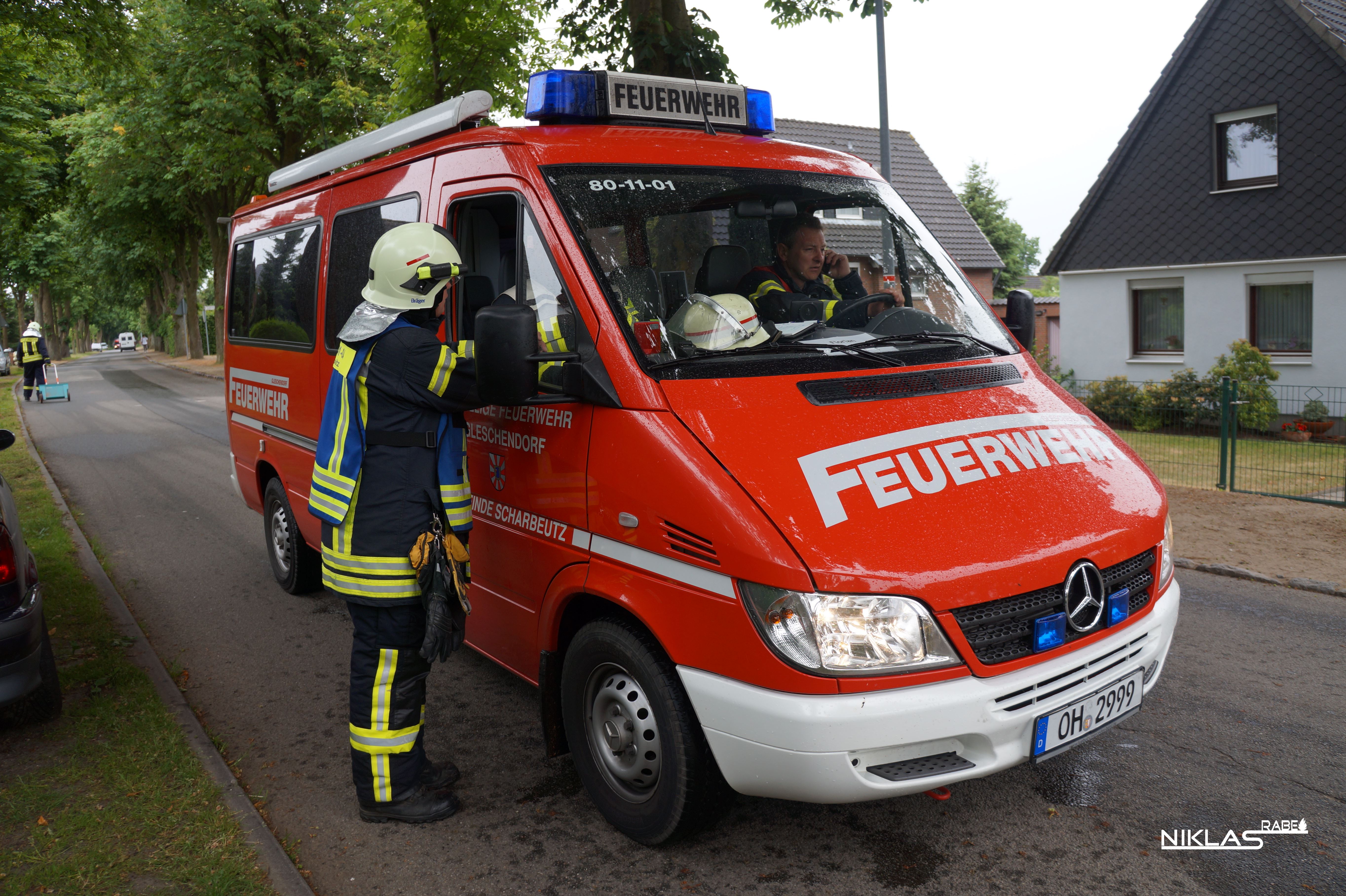 Einsatz 17 FF Gleschendorf                      