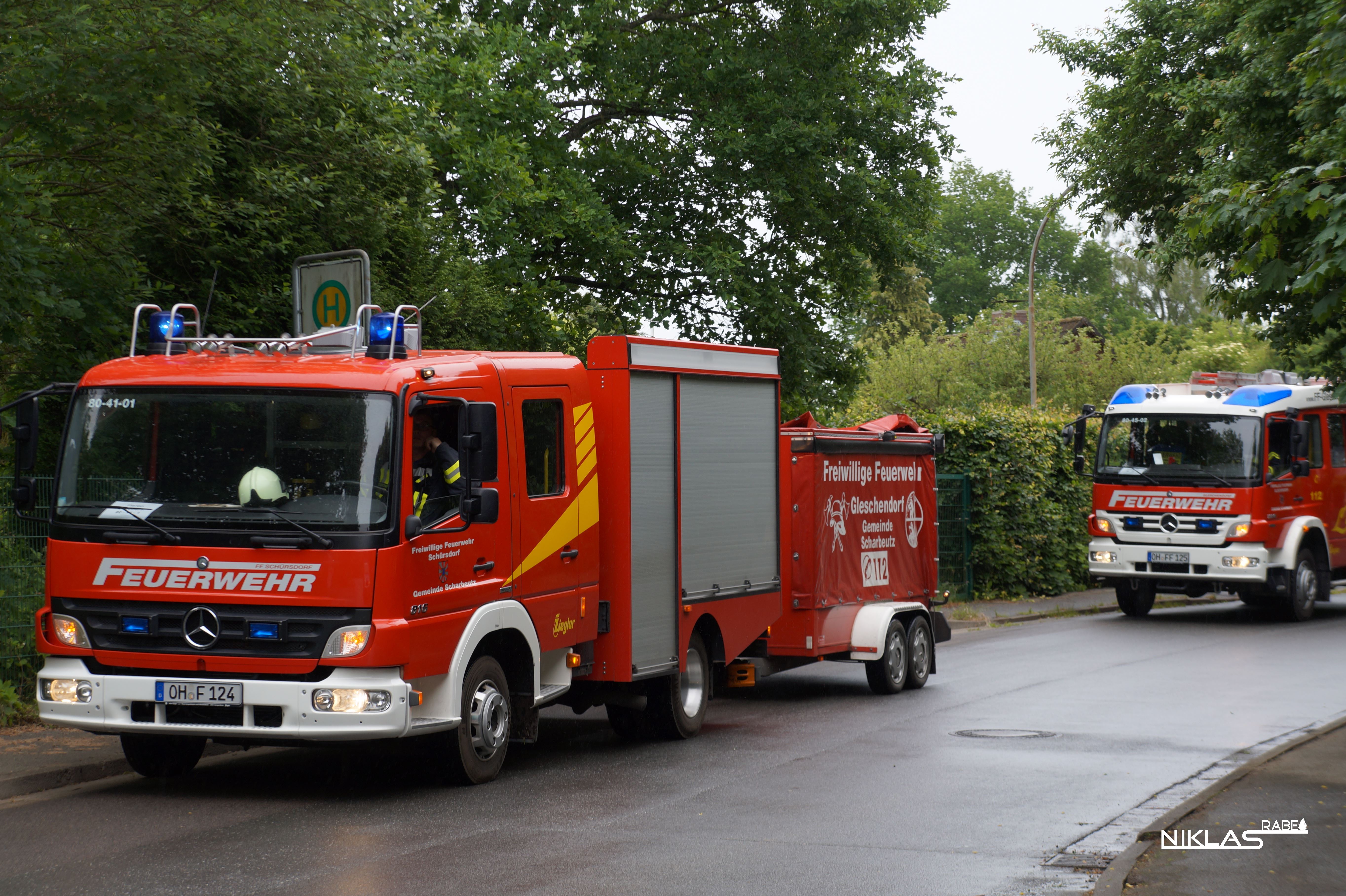 Einsatz 10 FF Sch�rsdorf                               