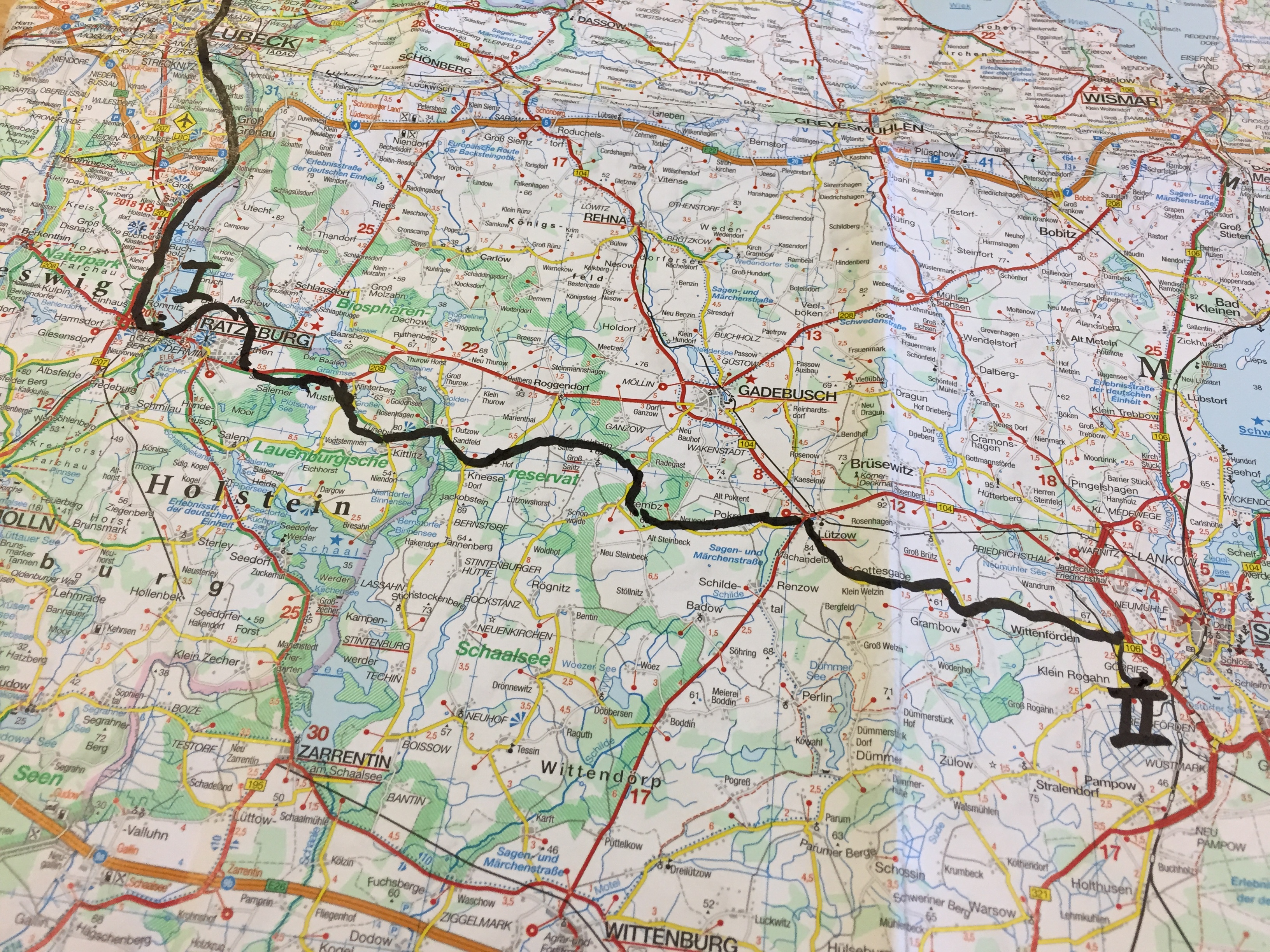 Scharbeutz Erlebnis-Fahrradtour@JFS 2.Etappe