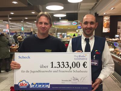 Bild vergr&ouml;&szlig;ern: Scharbeutz Aktuelles &Uuml;bergabe Laternenumzug 2016