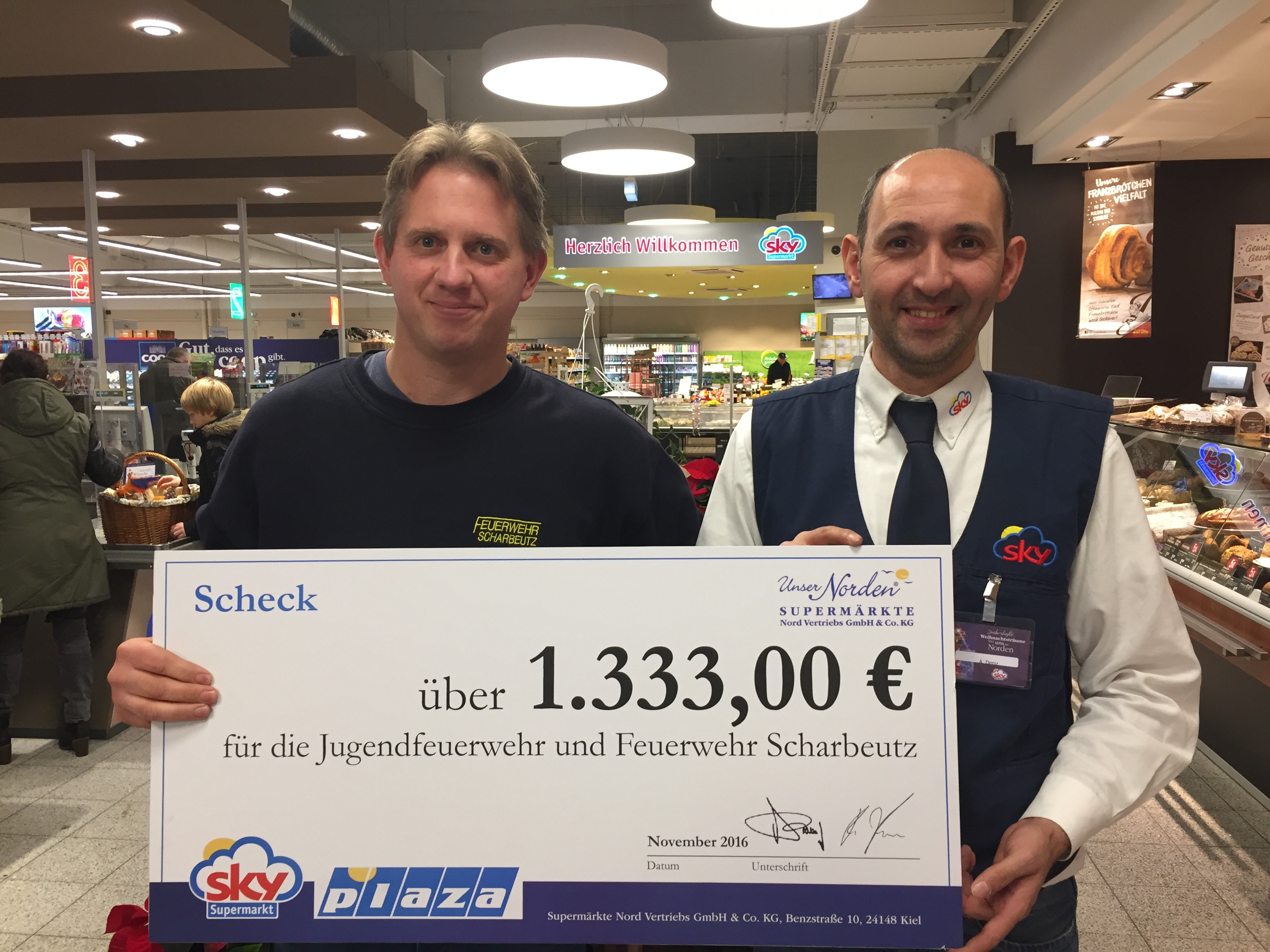 Scharbeutz Aktuelles �bergabe Laternenumzug 2016