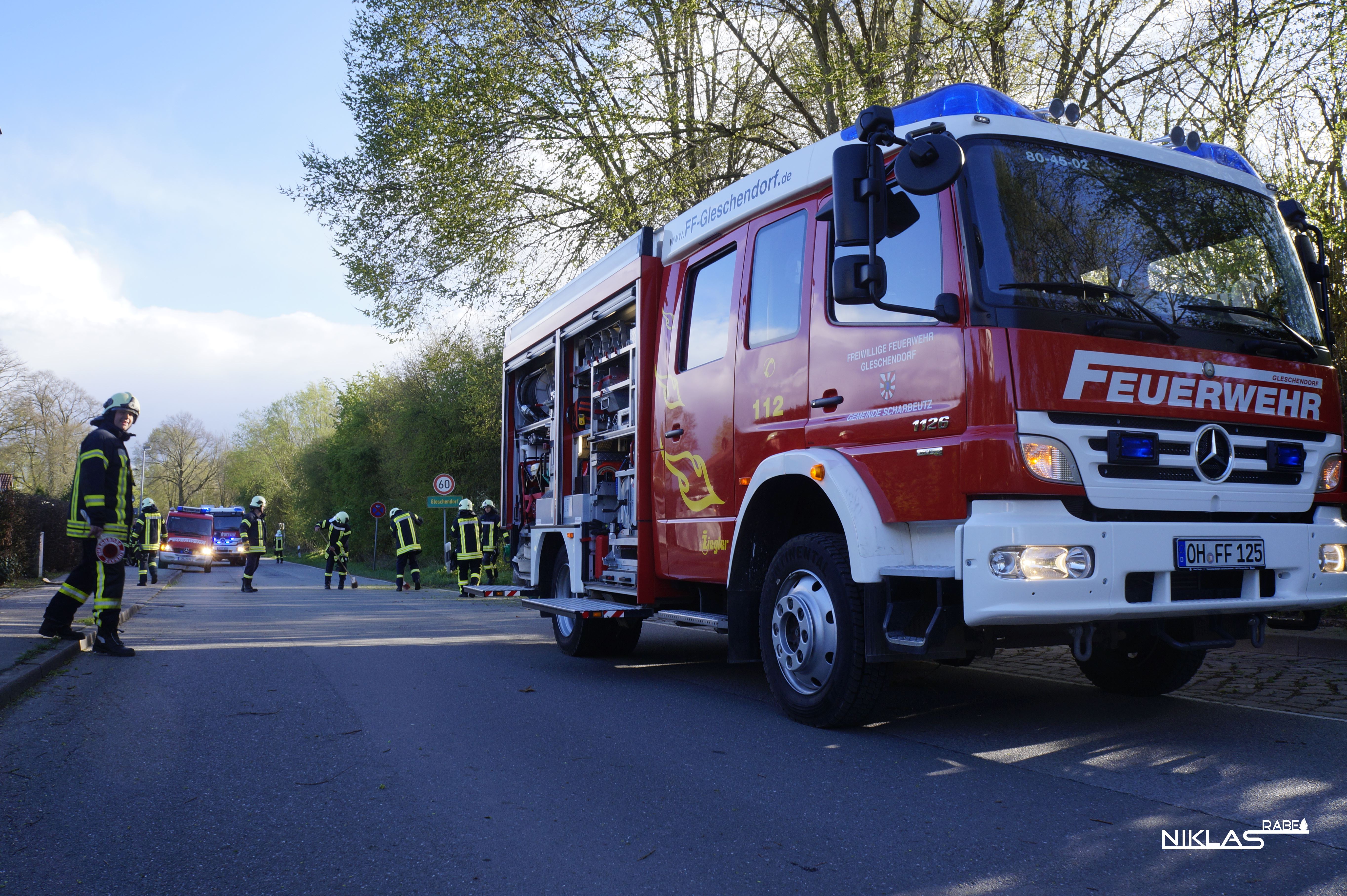 Einsatz 8 FF Gleschendorf