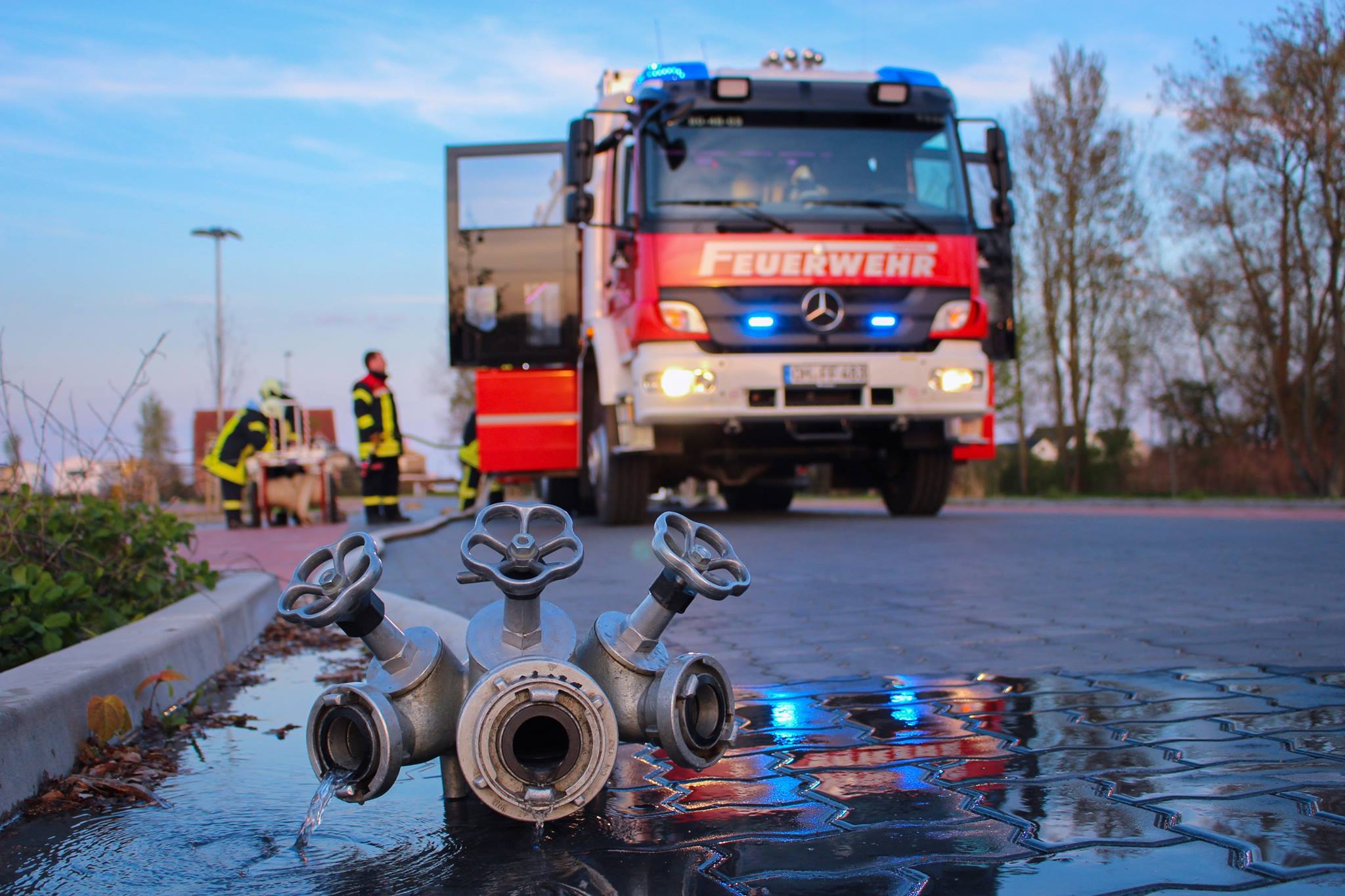�bungsdienst der FF Haffkrug