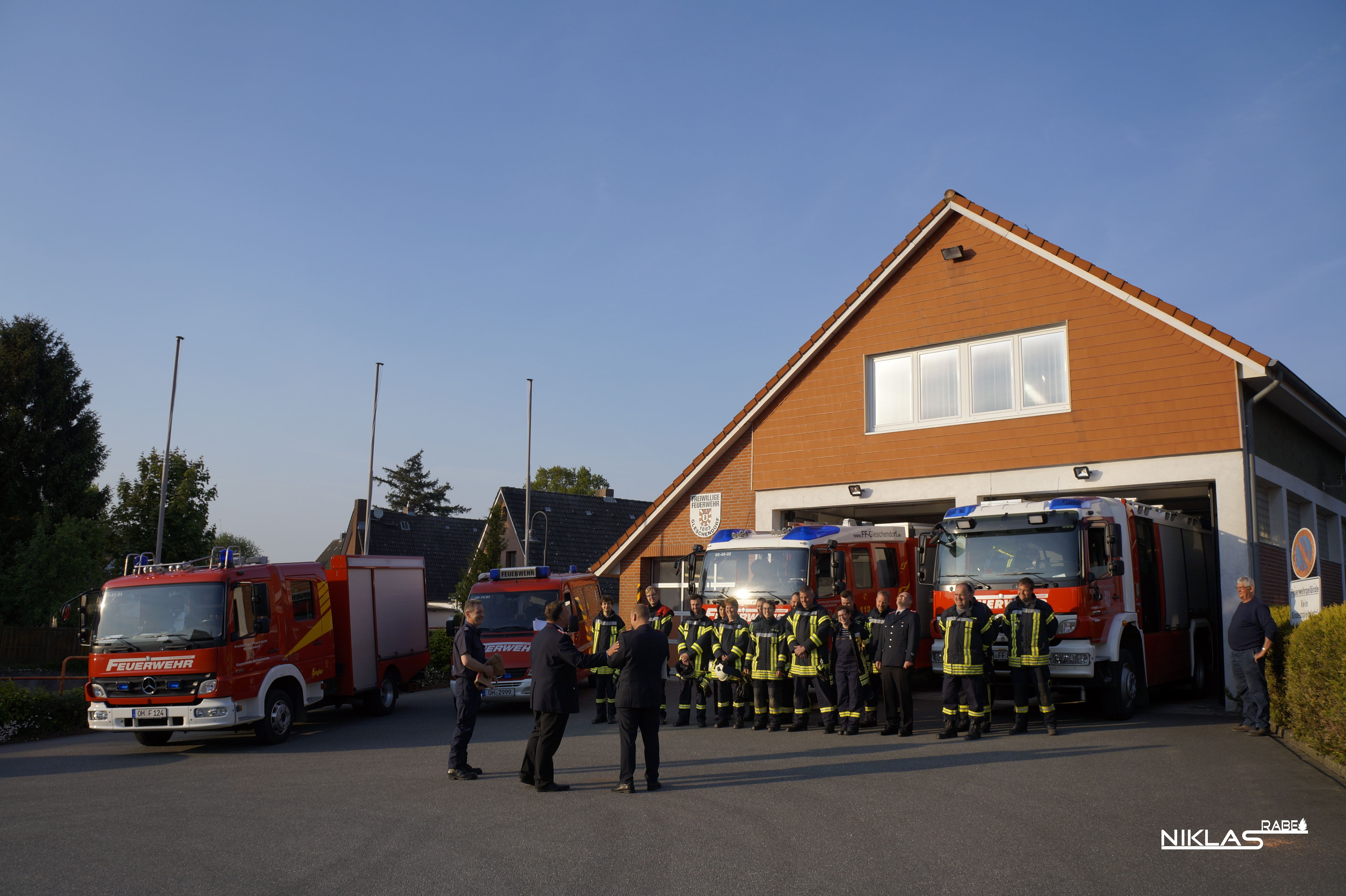 Besonderer Dienstabend in Gleschendorf 2