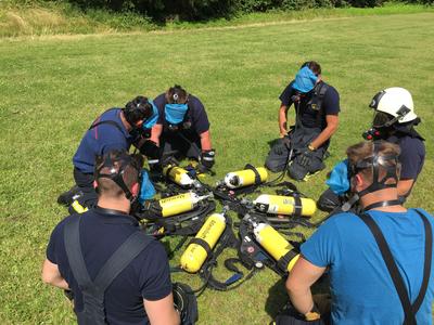 Bild vergr��ern: Drillm��iges �ben an wechselnden Ger�ten