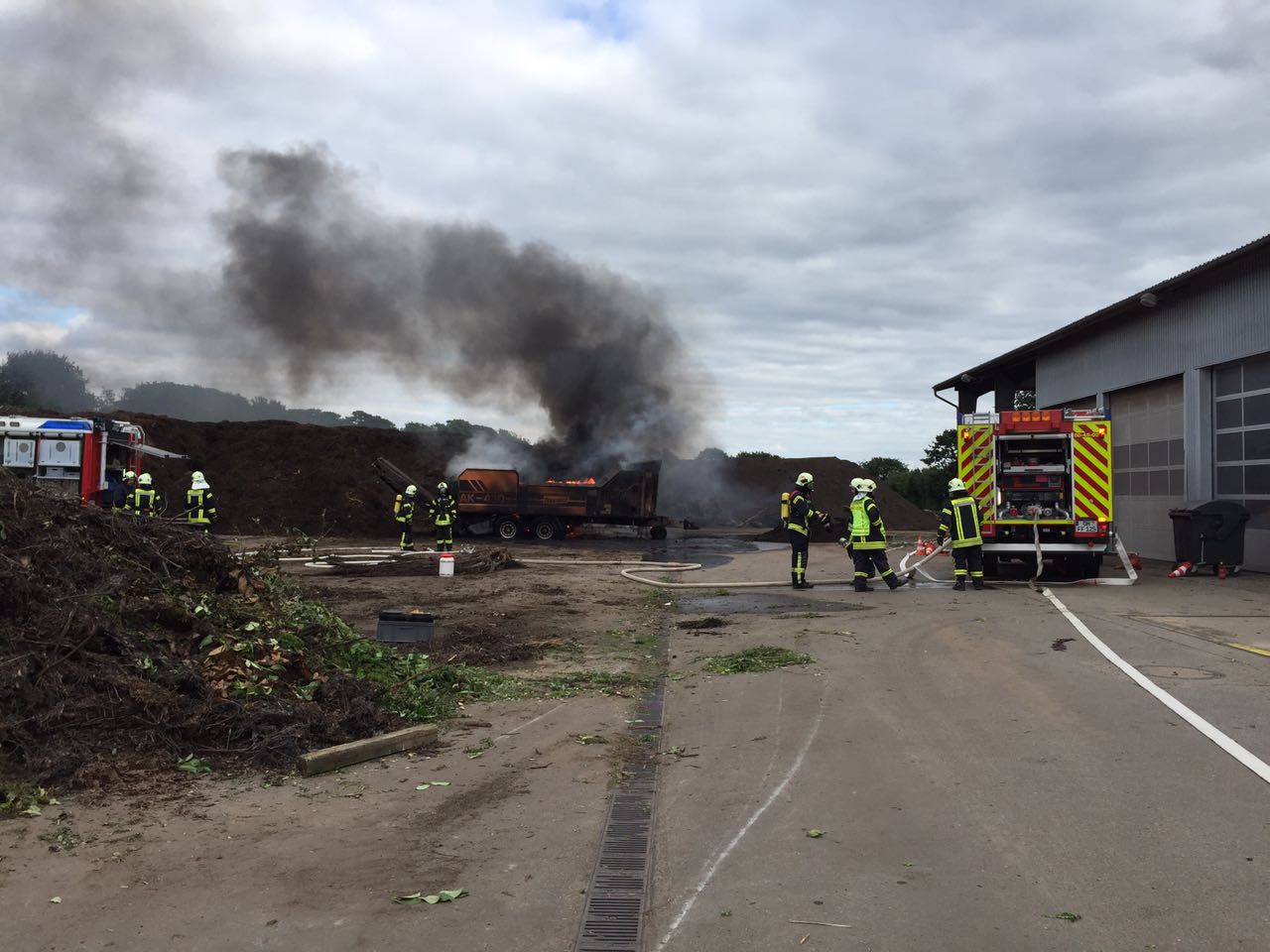 Einsatz 24 - Brennt Schredder