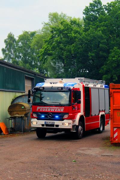 Bild vergr��ern: HLF 10 FF Haffkrug Einsatz
