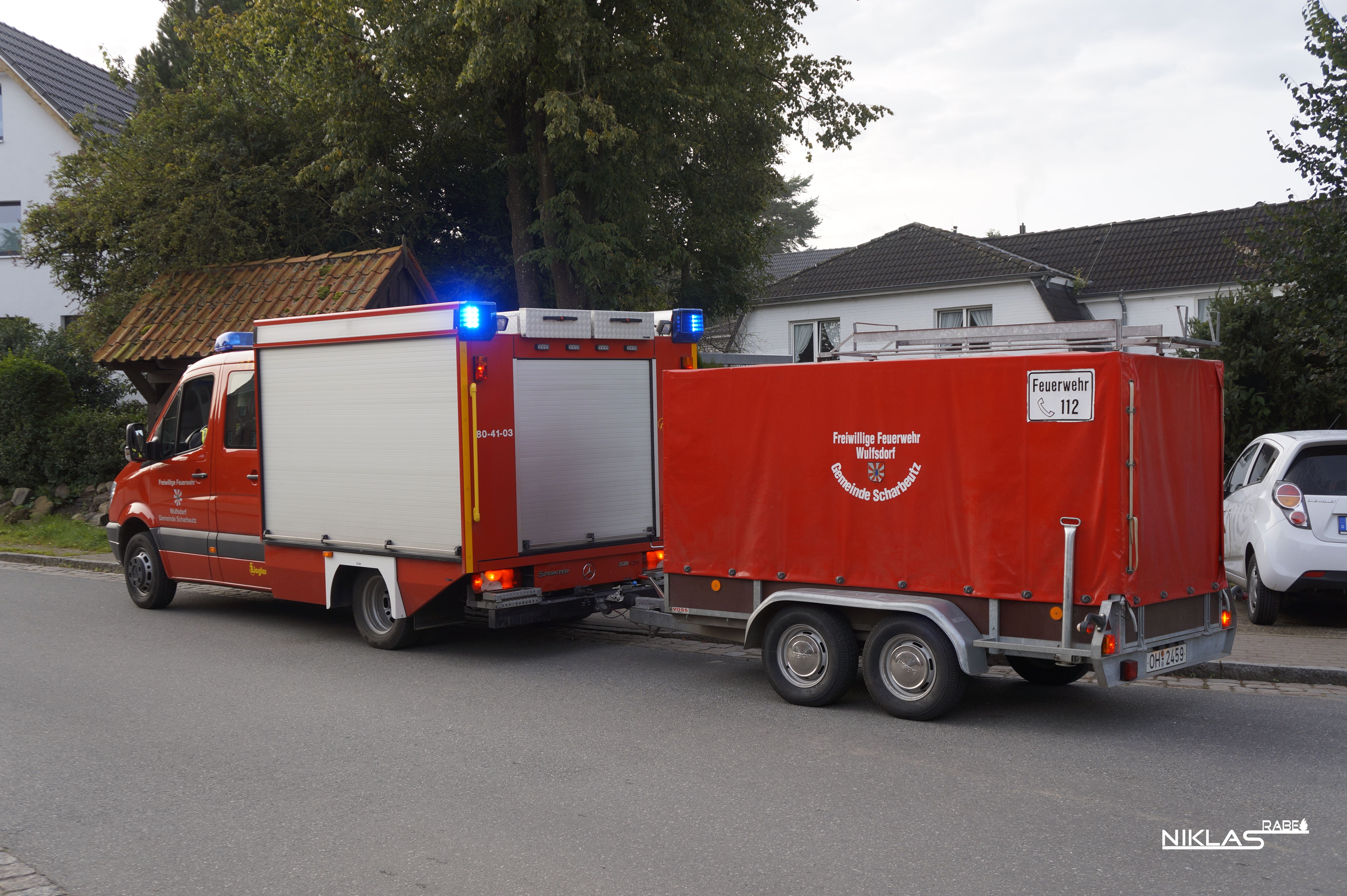 FEU BMA 26.08.17 FF Wulfsdorf                               