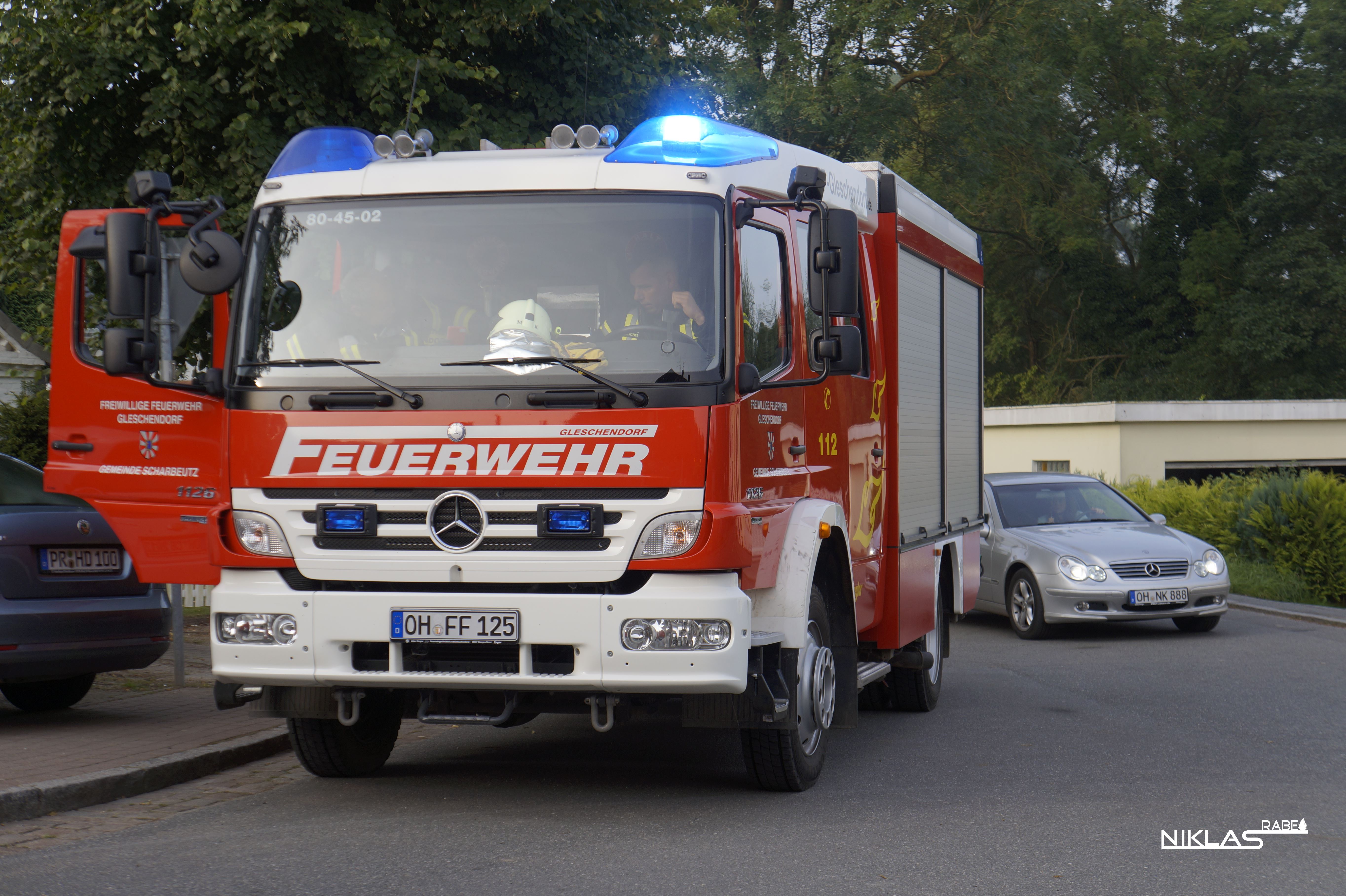 FEU BMA 26.08.17 FF Gleschendorf                                          