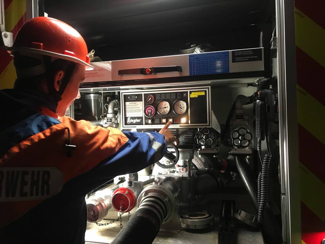 Pumpe von unserem TLF 16/25