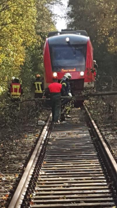 Bild vergr&ouml;&szlig;ern: Scharbeutz Aktuelles 29.10.2017 Sturmtief Herwart