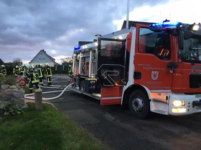 Bild vergr&ouml;&szlig;ern: Scharbeutz Aktuelles 01.01.2018 Feuer im Mehrfamilienhaus