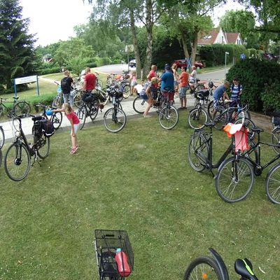 Bild vergrern: Fahrradtour 2018 FF Haffkrug (4)