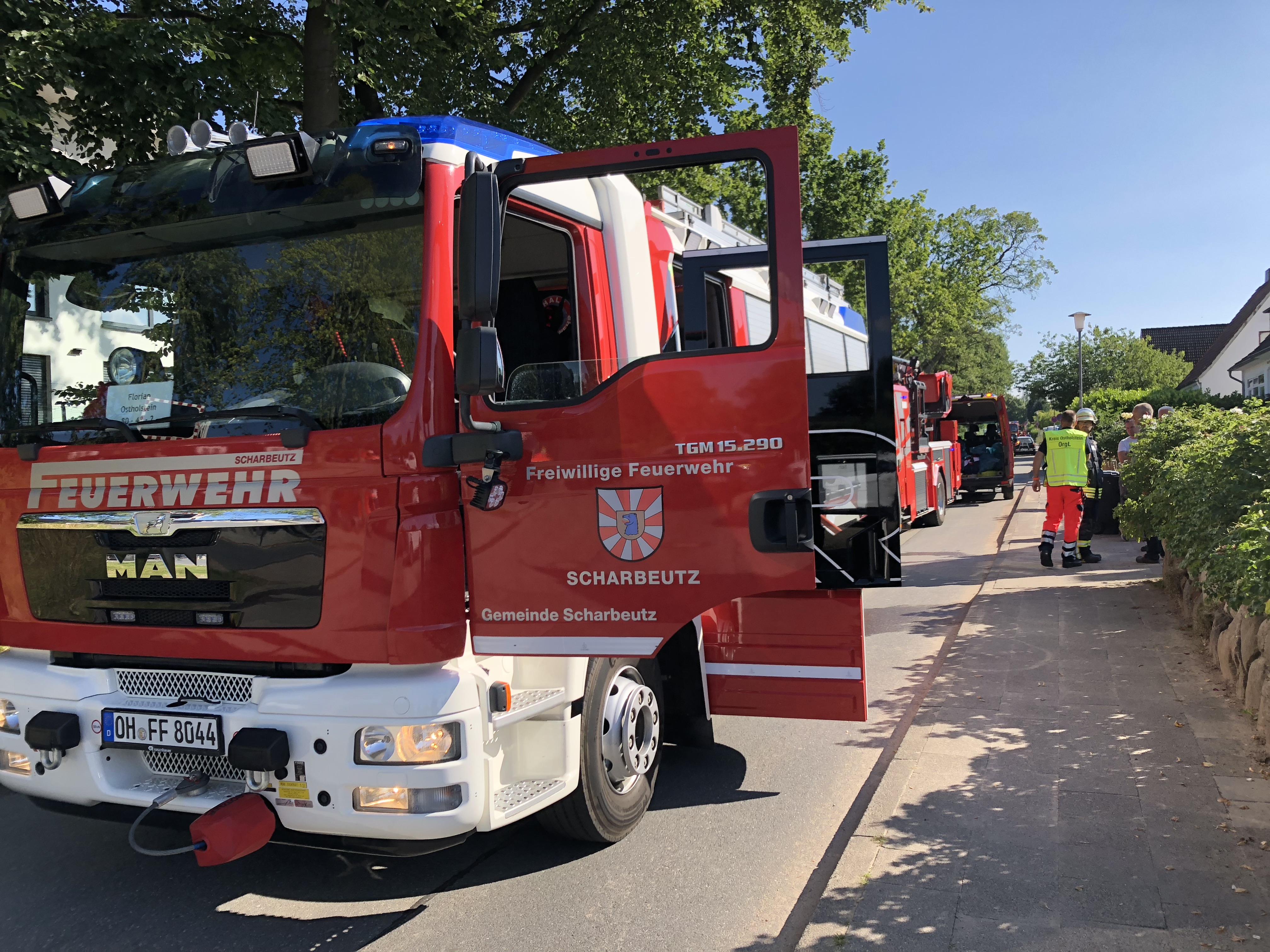 Scharbeutz Aktuelles 15.07.2018 Wohnungsbrand