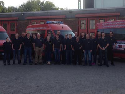 Bild vergr��ern: Scharbeutz Interschutz 2015 Gruppenfoto