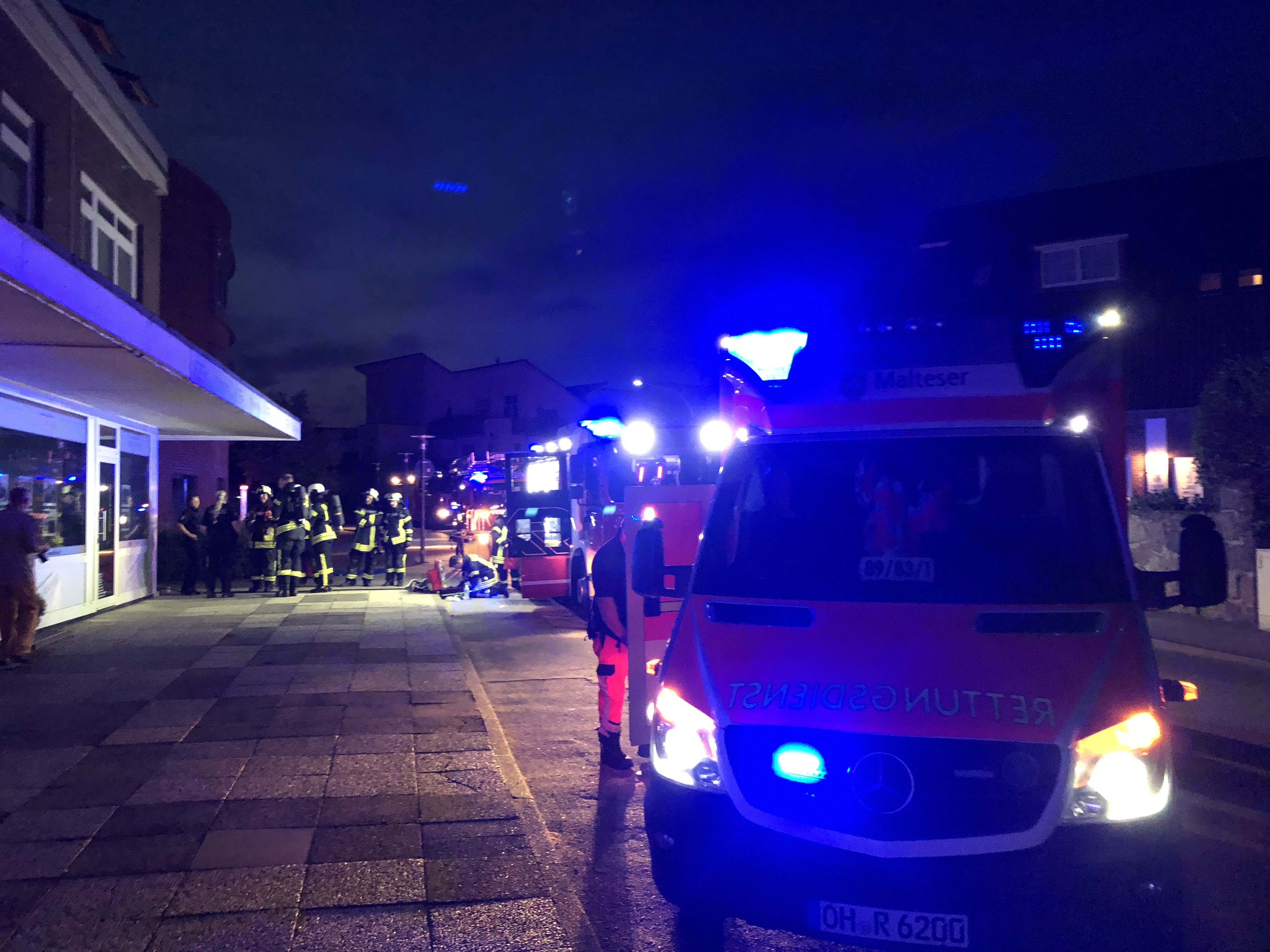 Scharbeutz Aktuelles 04.08.2018 Person aus Wohnung gerettet