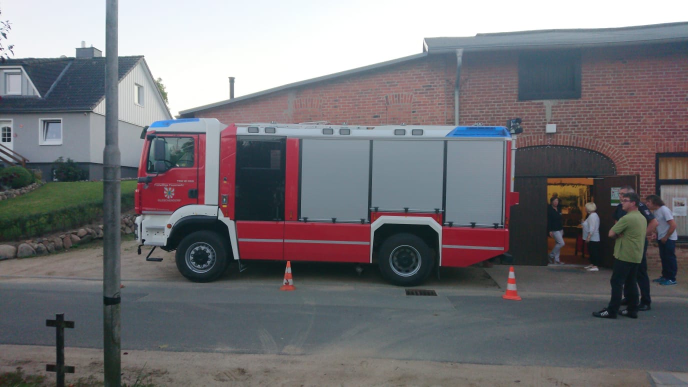 Einsatz Theaterwache Gleschendorf