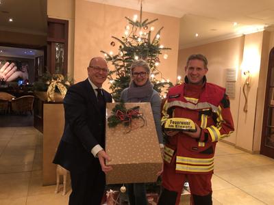 Bild vergr&ouml;&szlig;ern: Scharbeutz Aktuelles 23.12.2018 Weihnachtsgeschenk f&uuml;r die FFS80