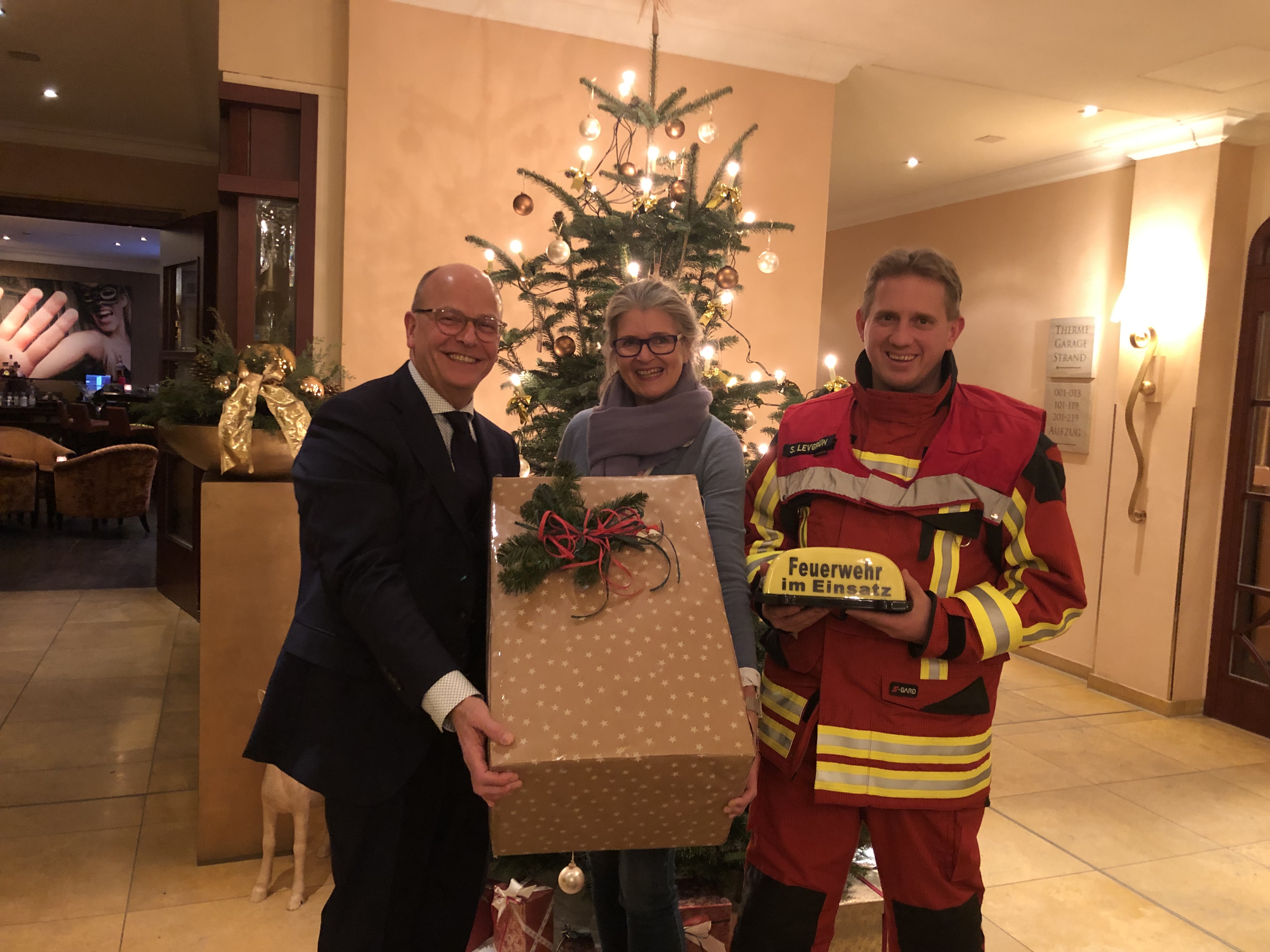 Scharbeutz Aktuelles 23.12.2018 Weihnachtsgeschenk f�r die FFS80