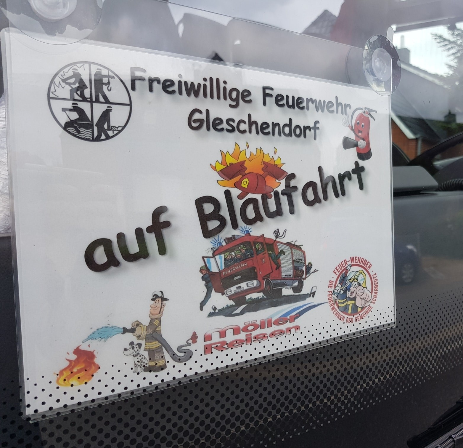 Blaufahrt 2019 der FF Gleschendorf