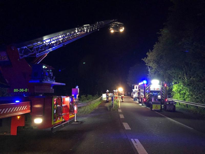 FFS Presse 21.07.2019 Verkehrsunfall in Scharbeutz Bild1