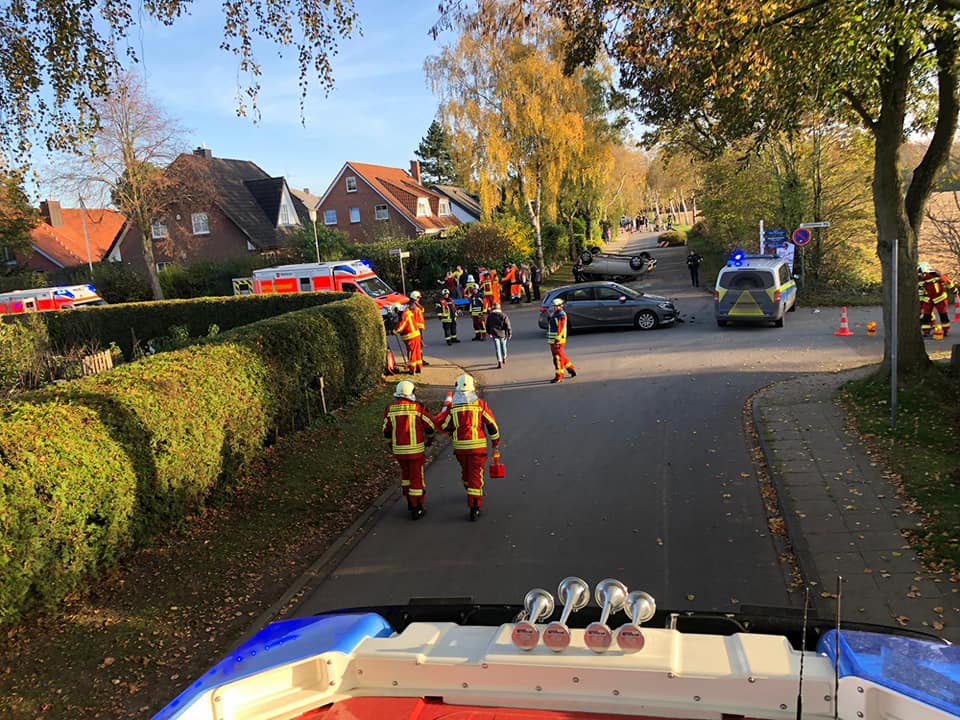Scharbeutz Aktuelles 31.10.2019 VU mit zwei PKW 