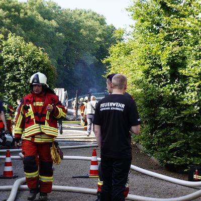 Bild vergr��ern: Gro�feuer Schulendorf 06/2020