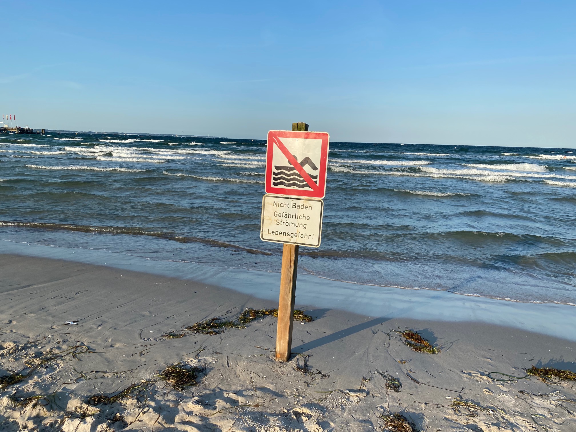 Scharbeutz Ostsee gef�hrliche Unterstr�mung
