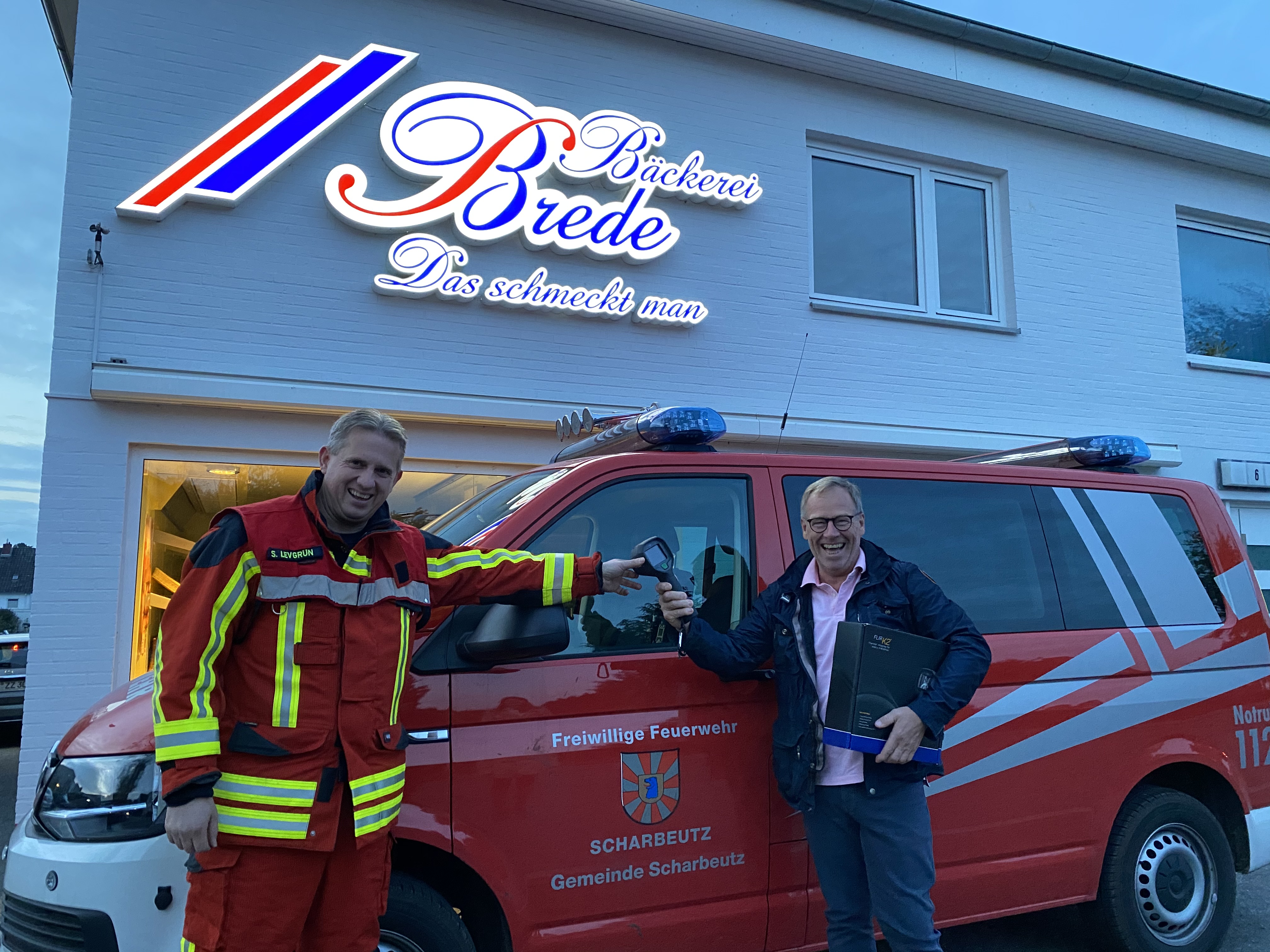 Scharbeutz Aktuelles 14.11.2020 B�ckerei brede unterst�tzt FFS80