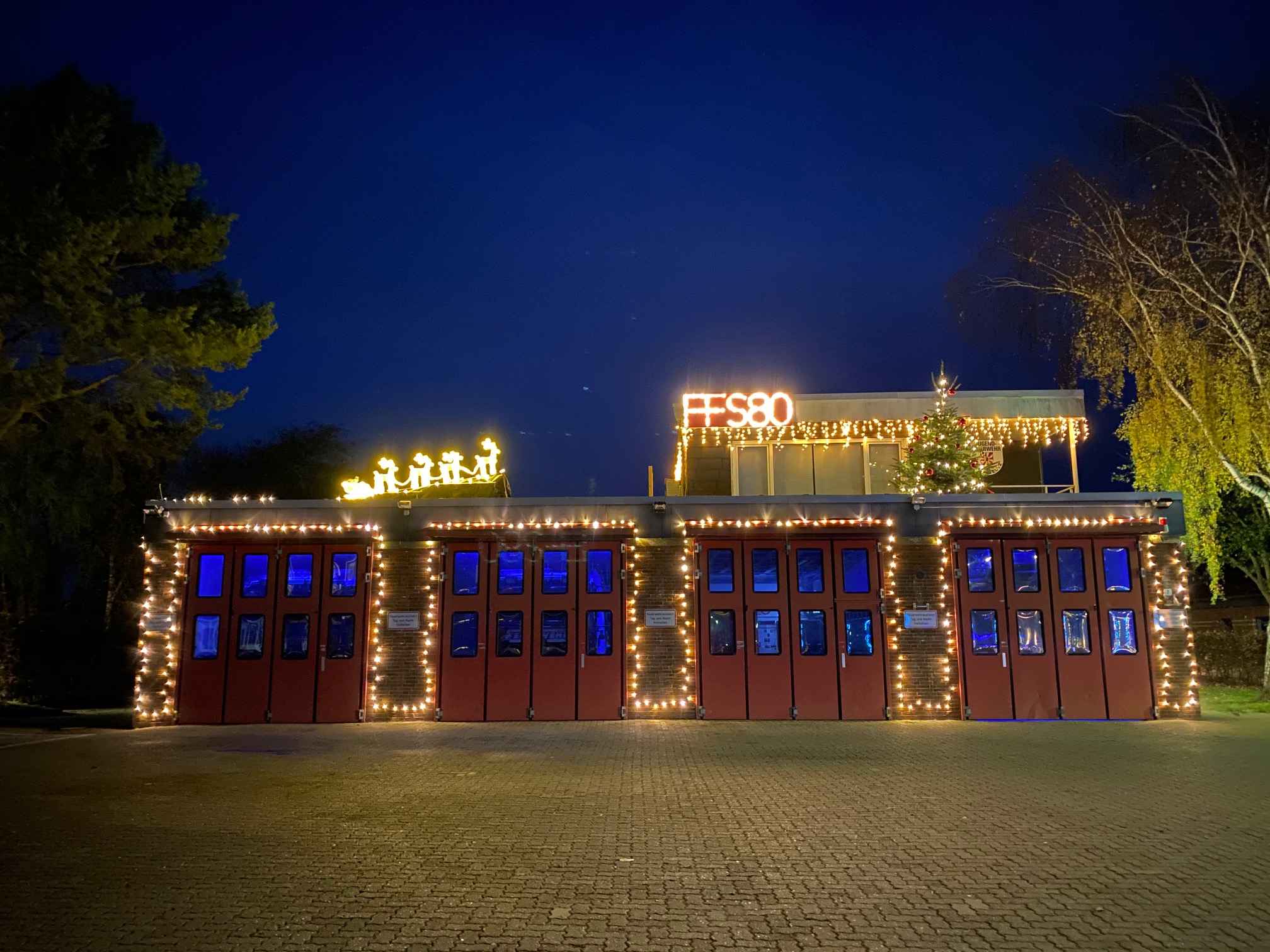 Scharbeutz Weihnachtsbeleuchtung 2020 Wache 80 