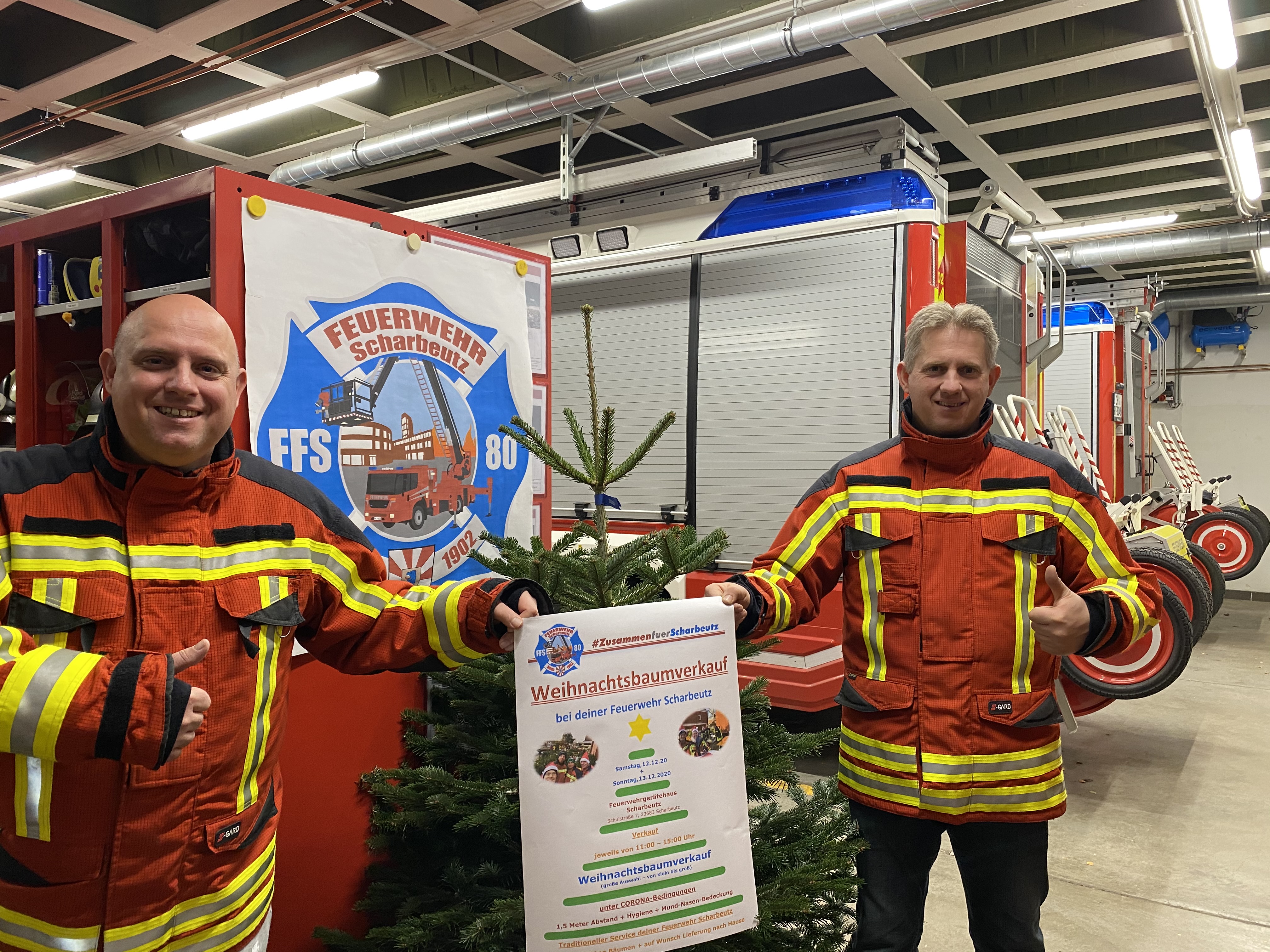 Scharbeutz Aktuelles 02.12.2021 Ank�ndigung Werihnachtsbaumverkauf