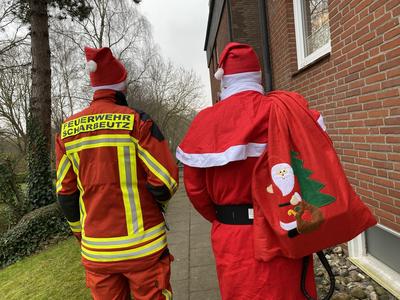 Bild vergr&ouml;&szlig;ern: Scharbeutz Aktuelles 06.12.2020 Nikolaus-Tour Bild1