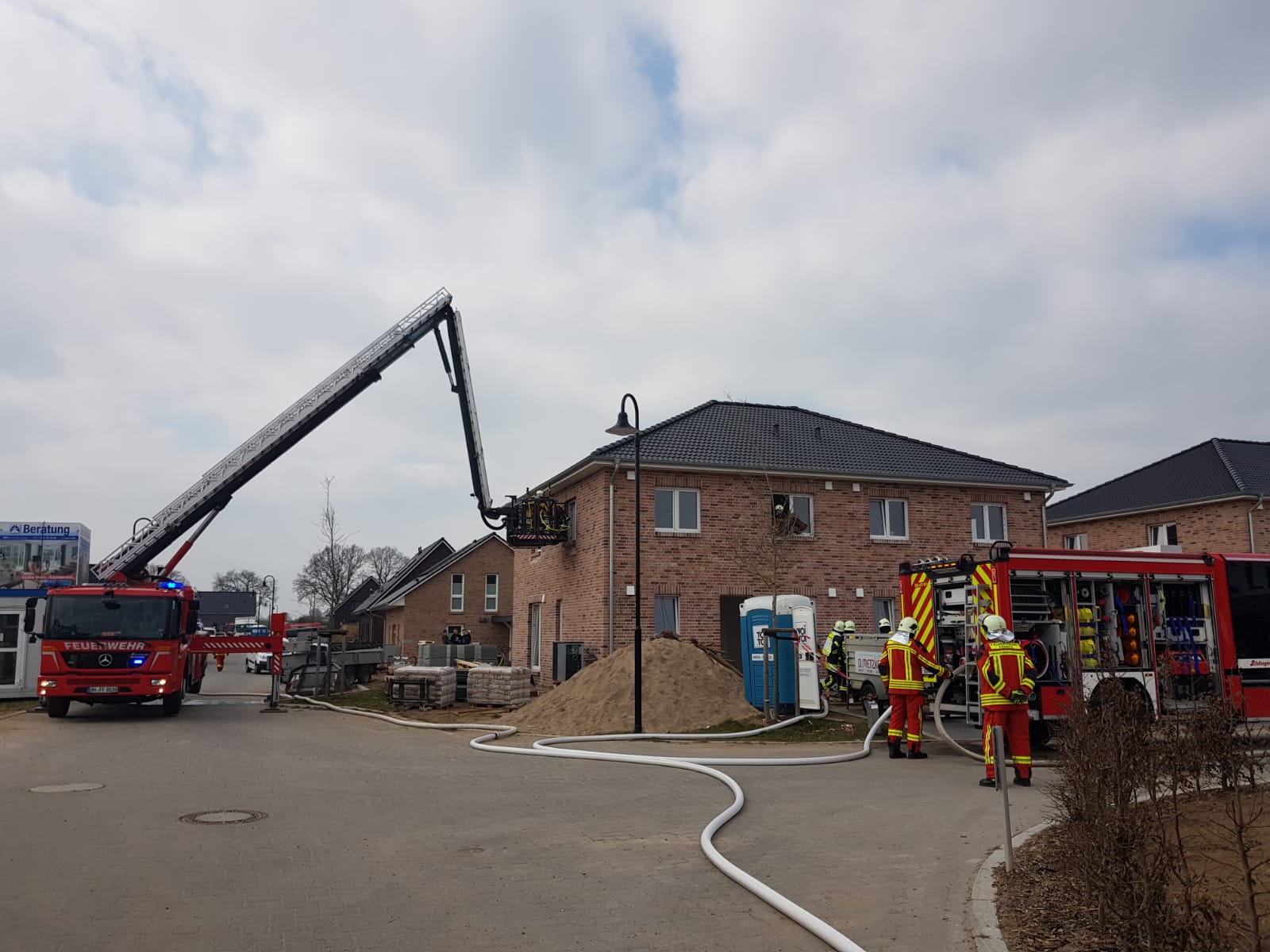 Einsatz Sandkamp, P�nitz