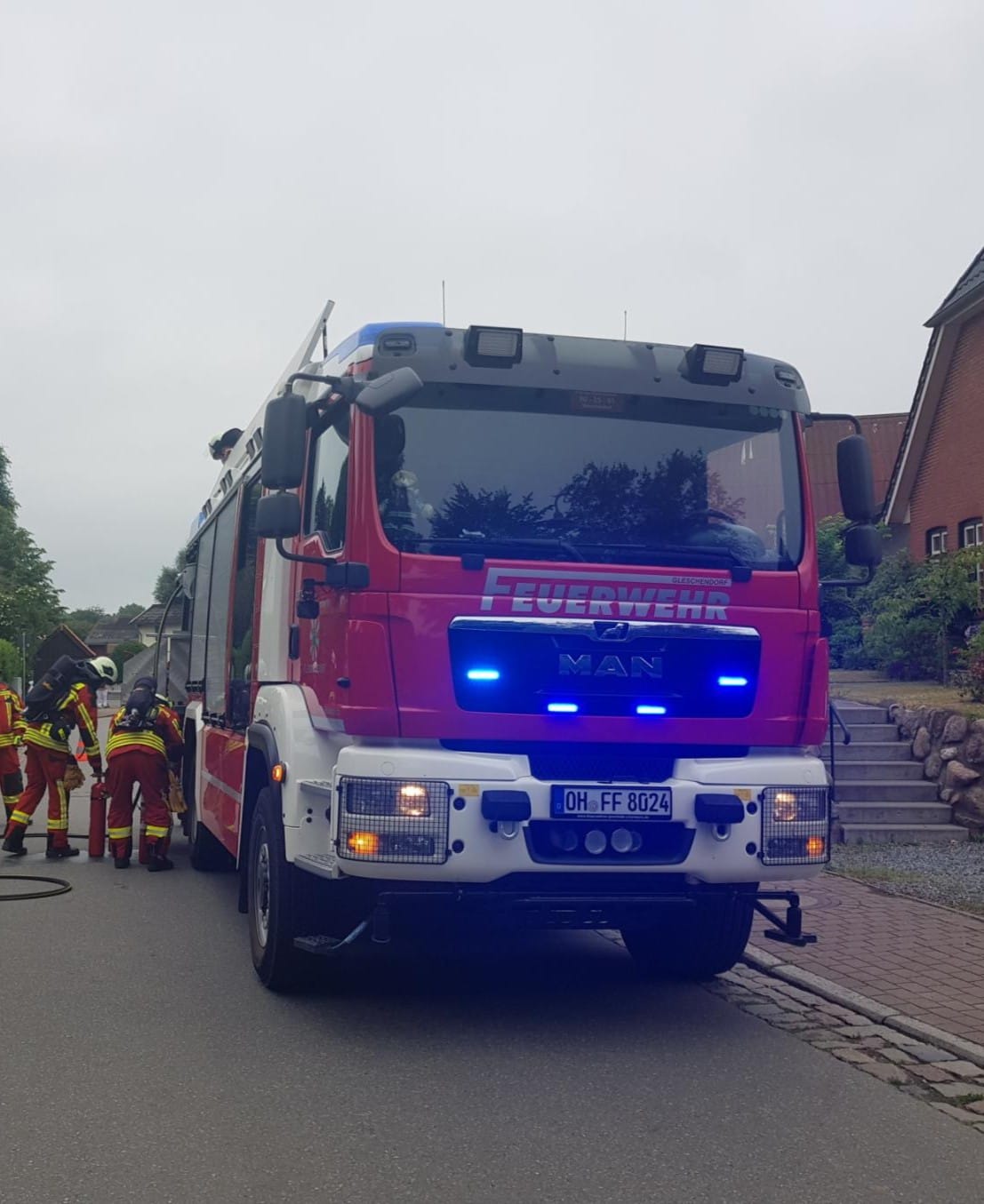 Trafobrand Gleschendorf