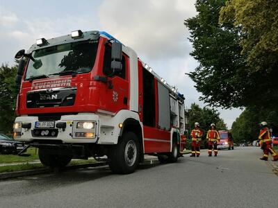 Bild vergrern: Wohnungsbrand mit Menschenleben in Gefahr in Gleschendorf