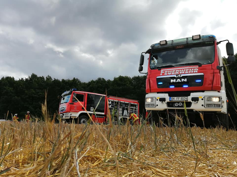 Fl�chenbrand Ahrensb�k; 26/2021 FF Gleschendorf (2)