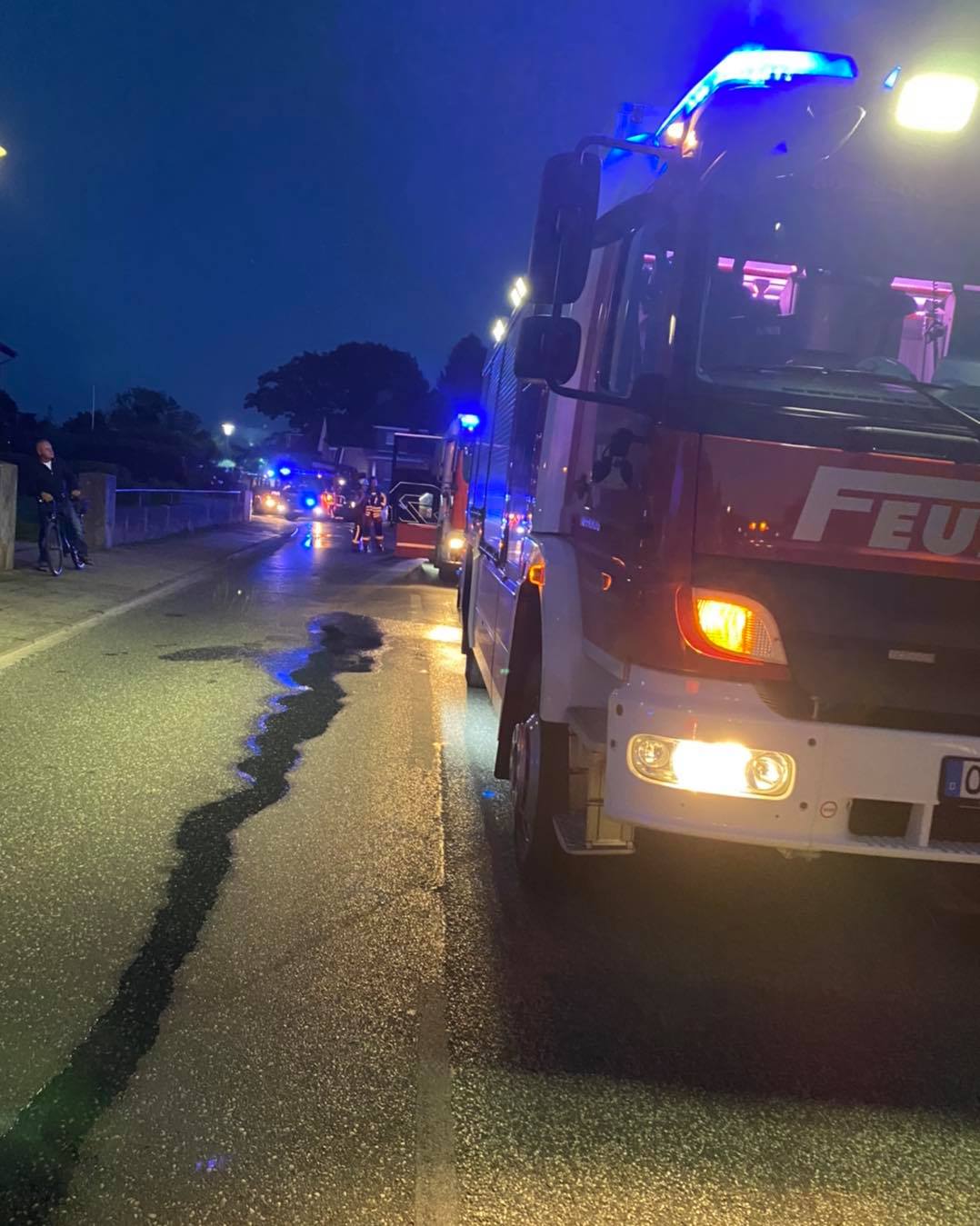 Feuer Bahnhofstra�e
