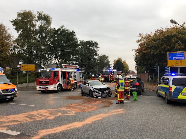 Scharbeutz Aktuelles 19.10.2021 Verkehrsunfall 
