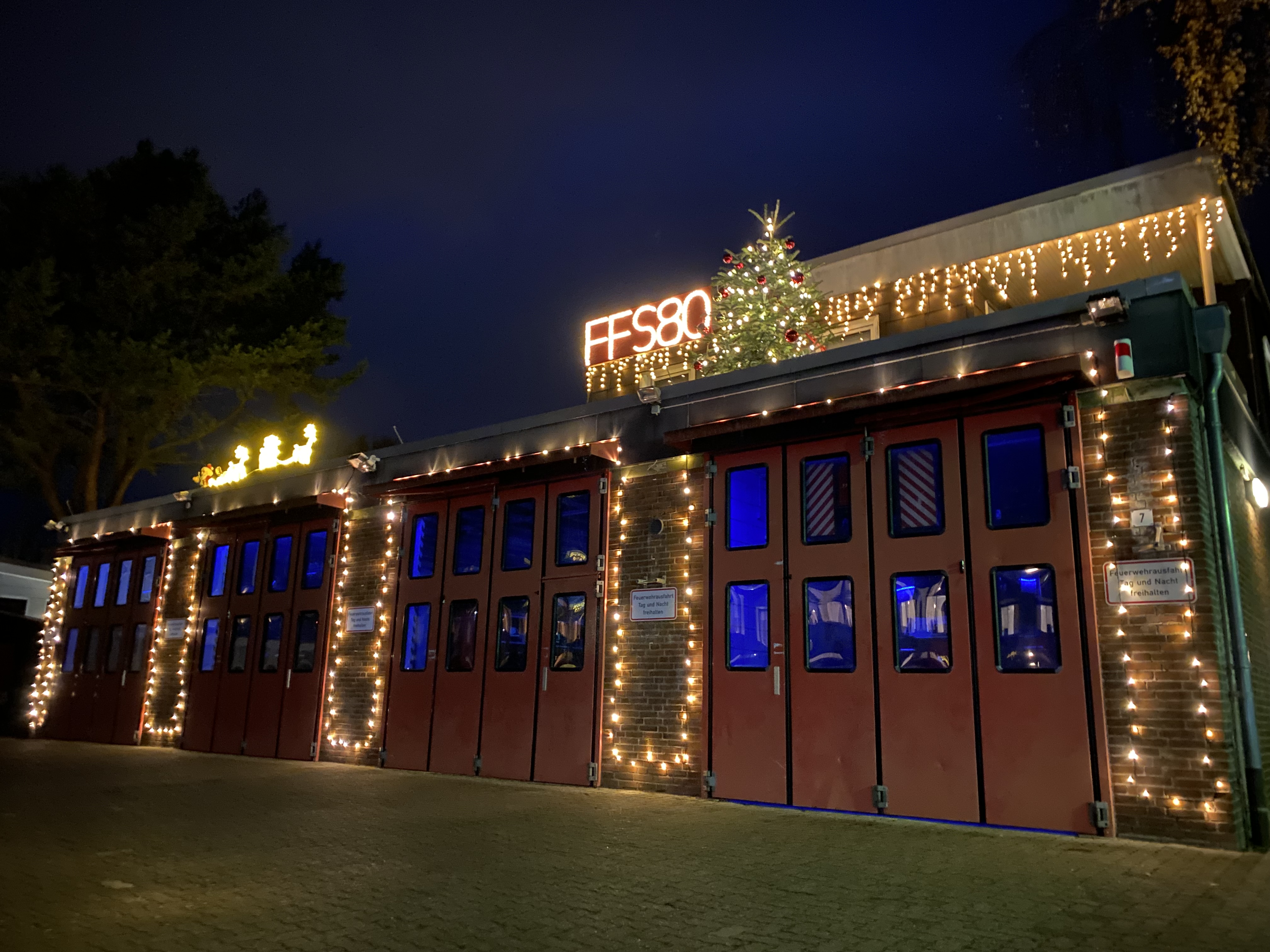 Scharbeutz Weihnachtsbeleuchtung Wache 80 
