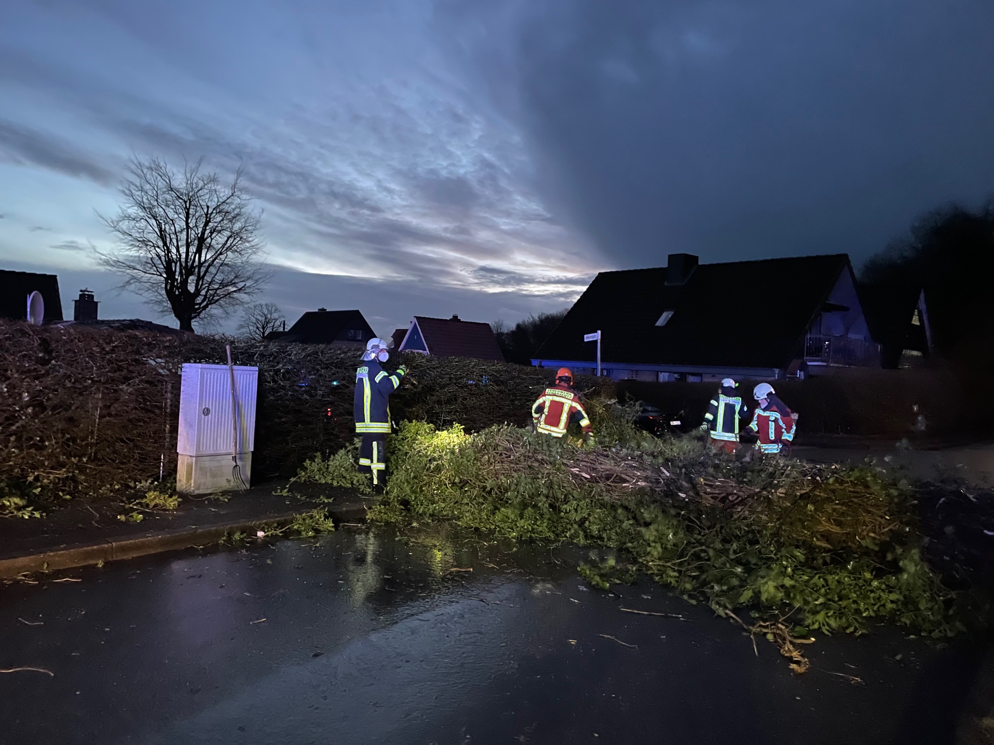 Scharbeutz Aktuelles 20.02.2022 Unwetter Zeynep Bild 3