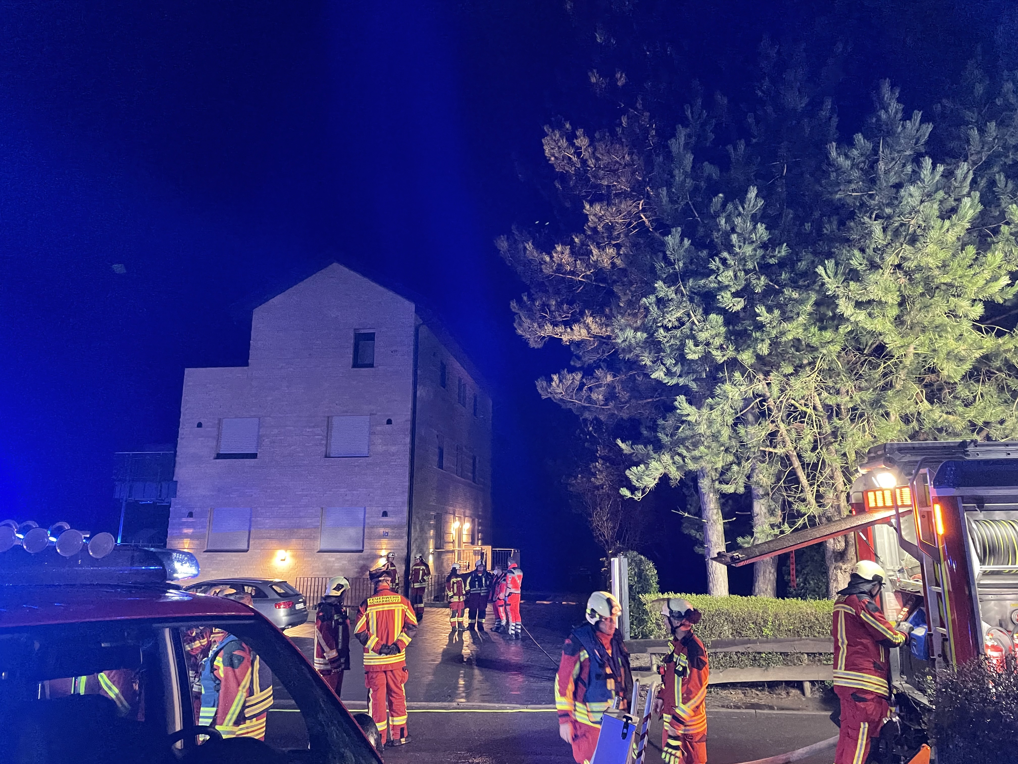 Scharbeutz Aktuelles 14.04.2022 Wohnungsbrand