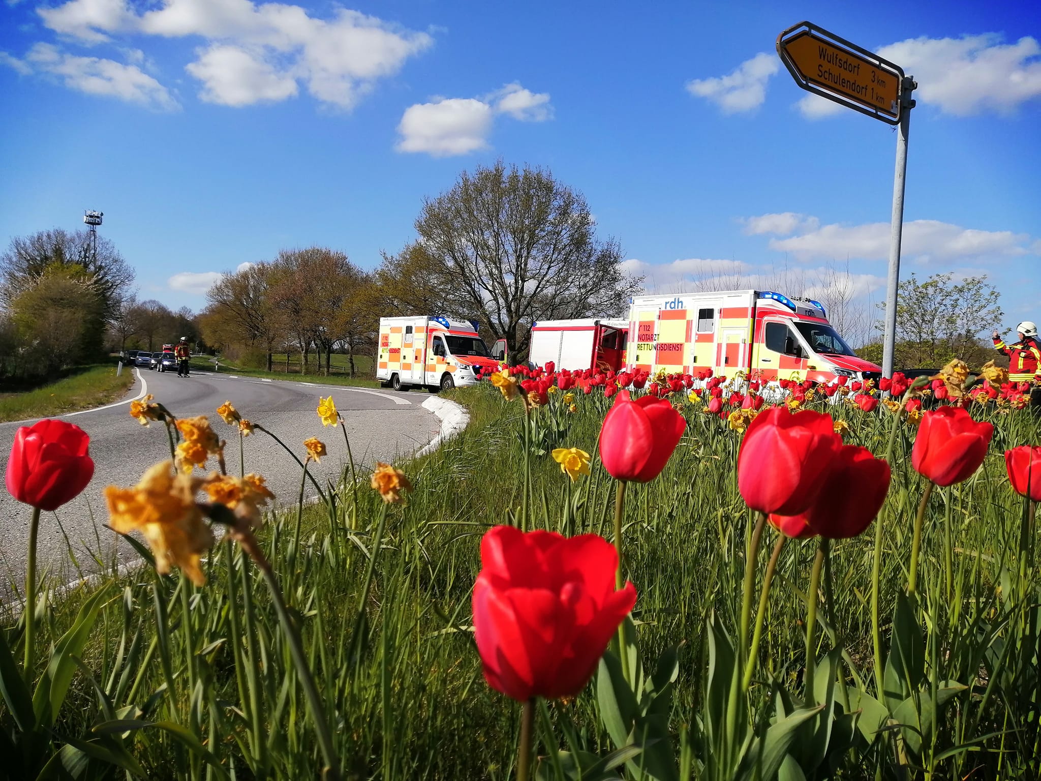 Verkehrsunfall Gleschendorf >>> Schulendorf