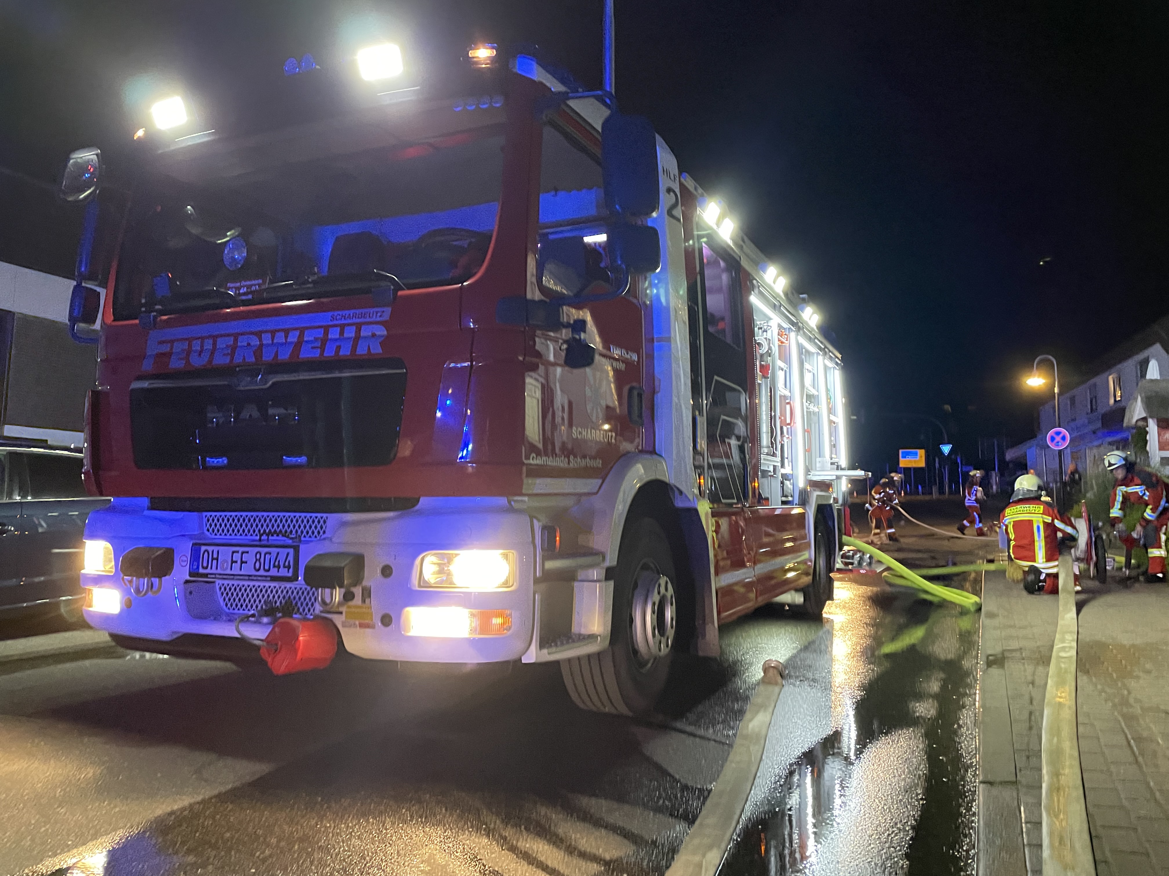 Scharbeutz Aktuelles 22.05.2022 Feuer im Hotel