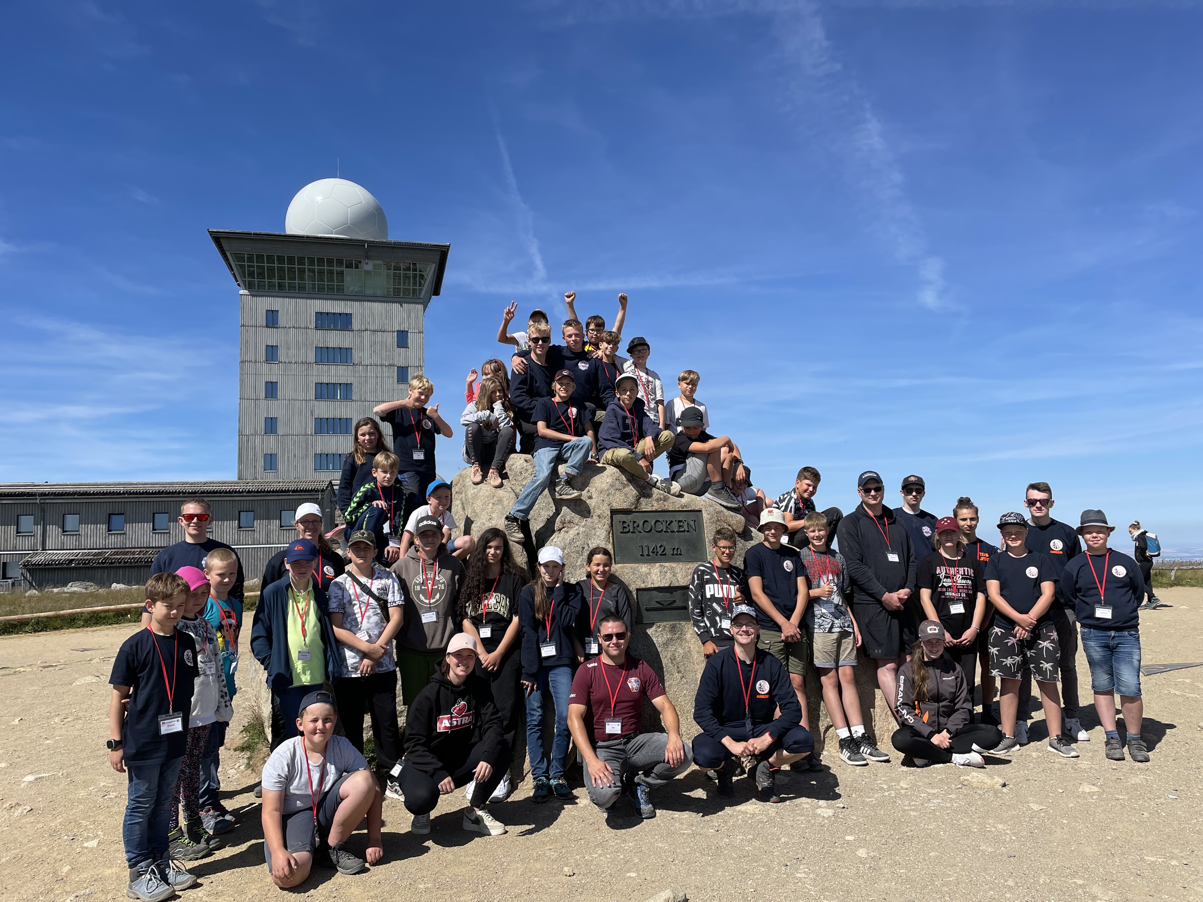Scharbeutz Aktuelles 30.07.2022 Gruppenbild vom Brocken 