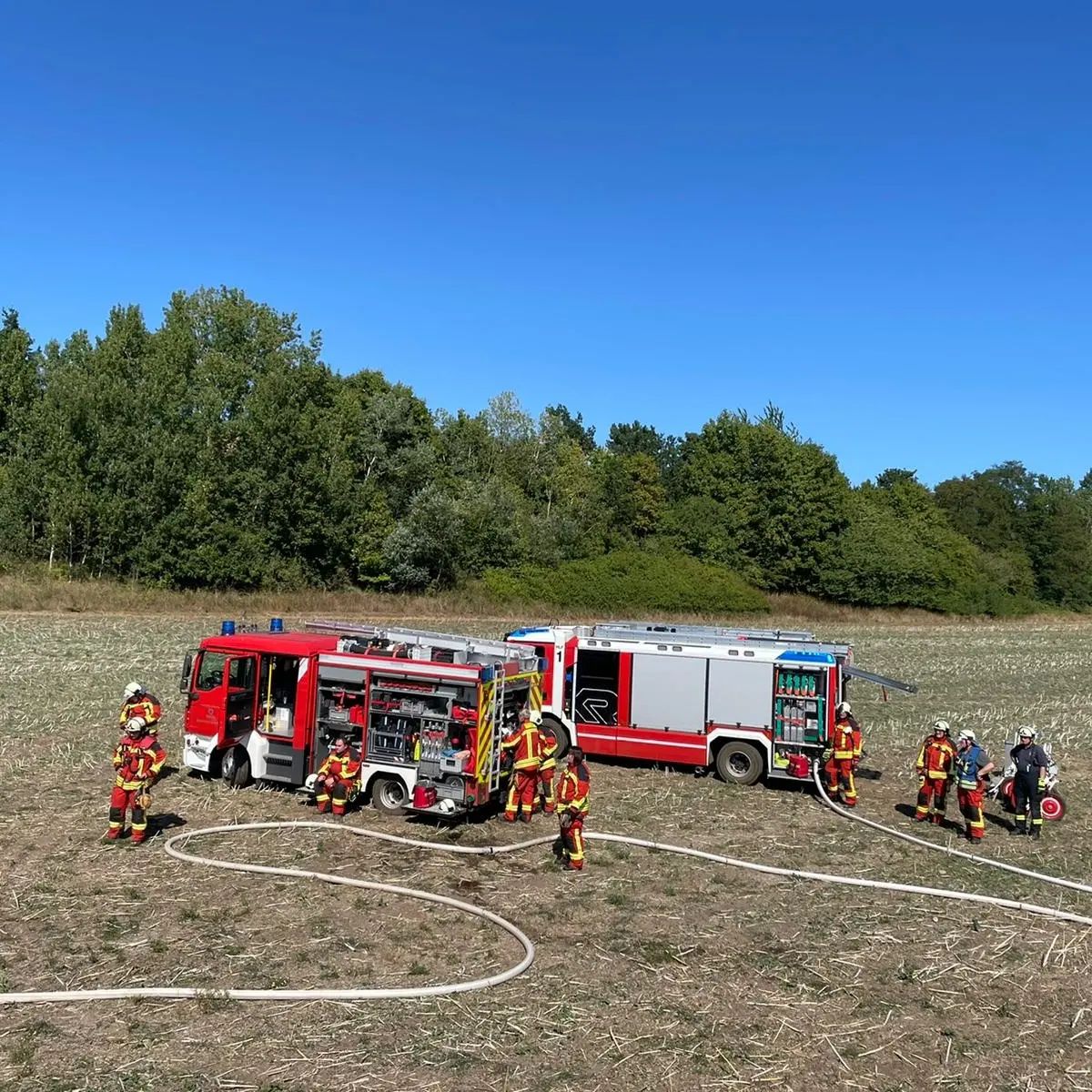 Scharbeutz Aktuelles 12.08.2022 Feuer 2 