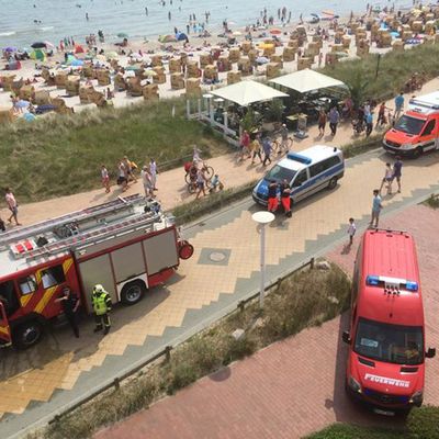 Bild vergr��ern: Scharbeutz 04.07.2015 Schwelbrand Bild 2